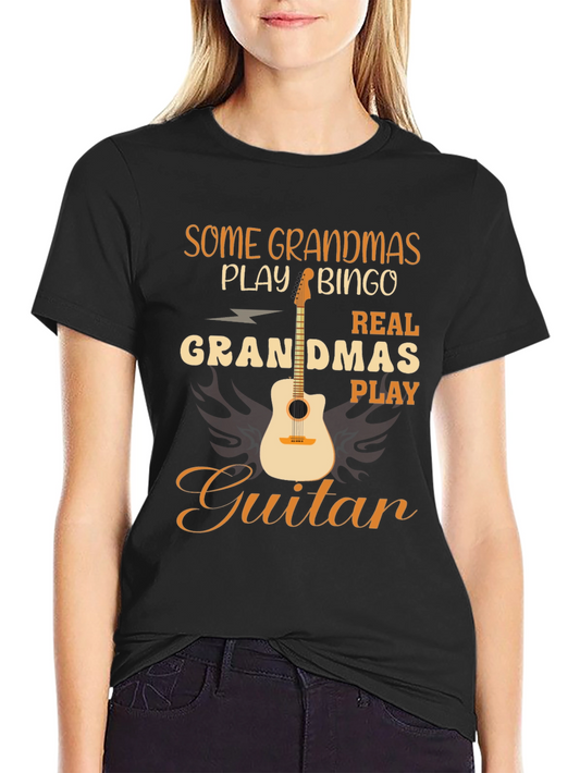 Grandmas Play Guitar T-Shirt