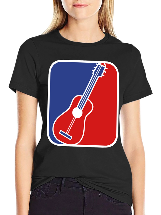Guitar MLB Logo T-Shirt - Music Lover Apparel