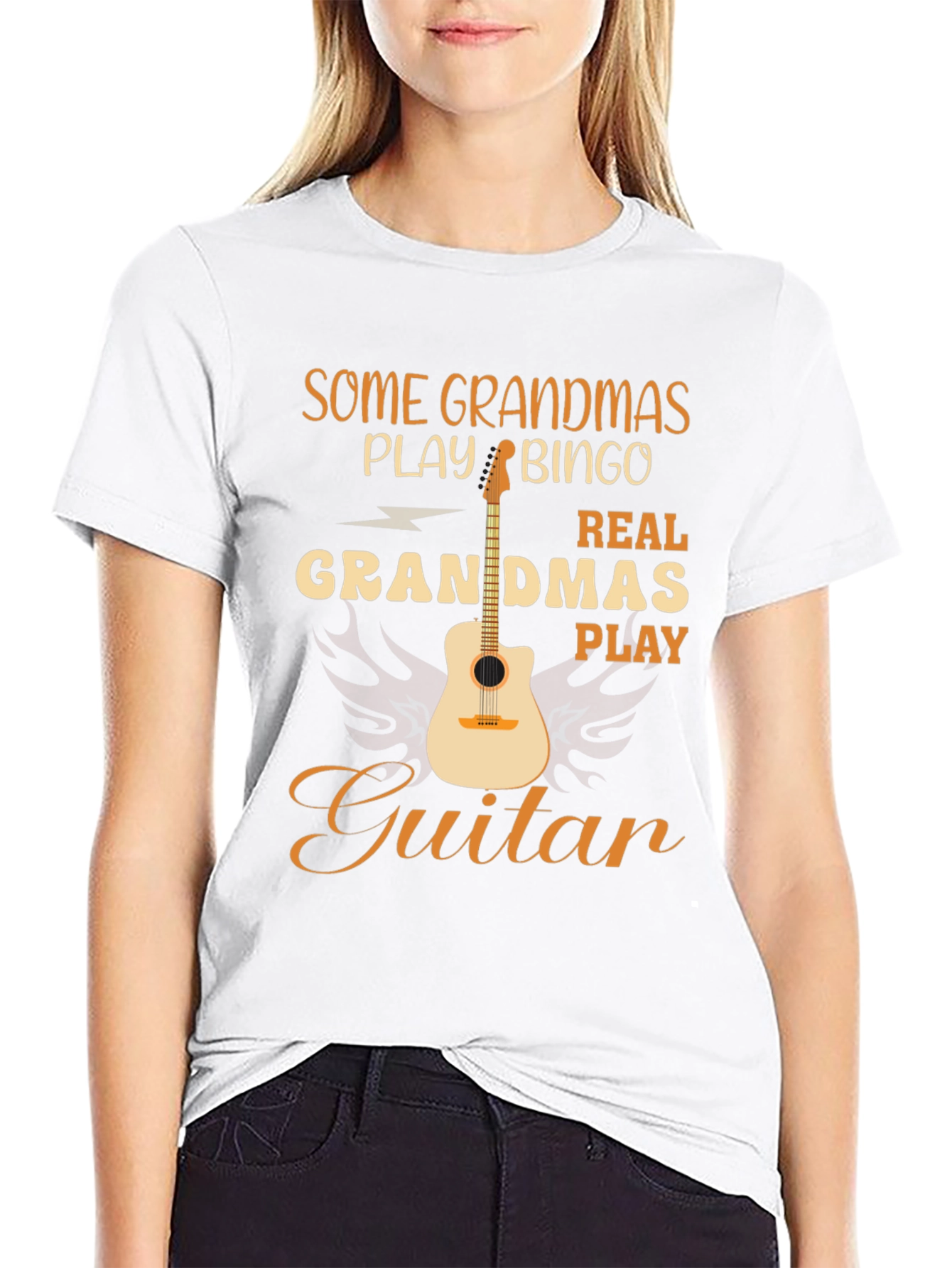 Grandmas Play Guitar T-Shirt