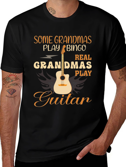 Grandmas Play Guitar T-Shirt