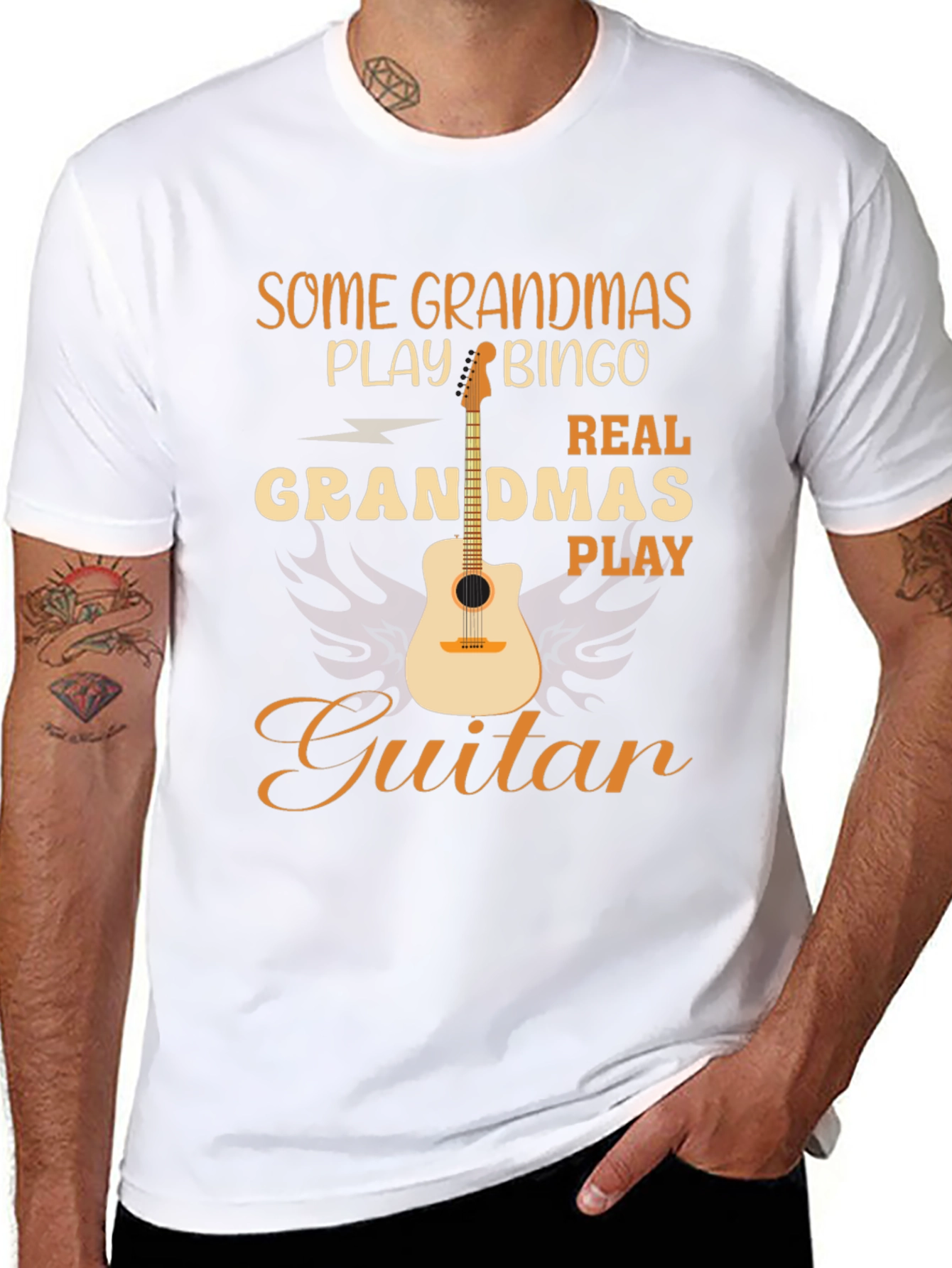 Grandmas Play Guitar T-Shirt