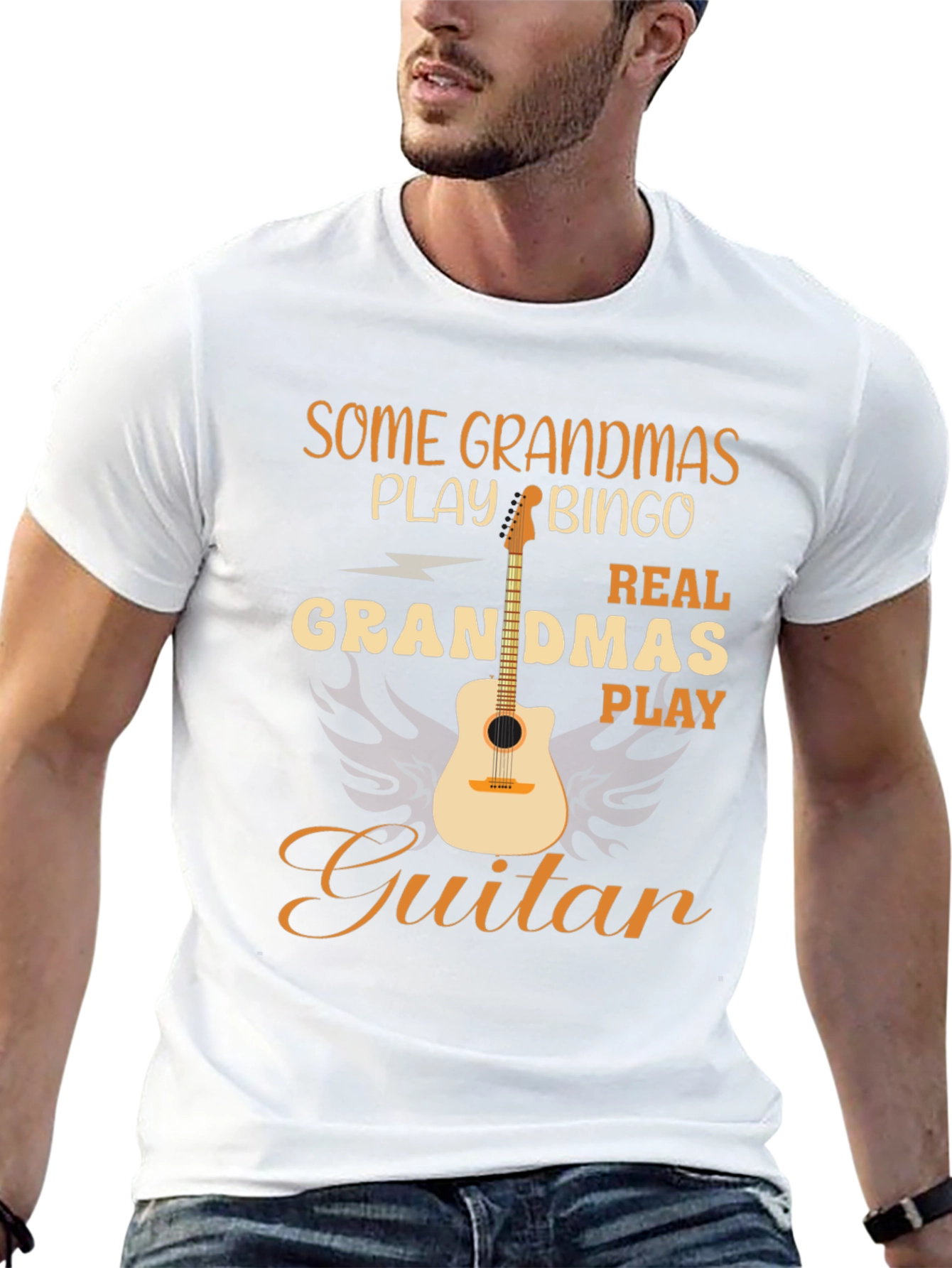 Grandmas Play Guitar T-Shirt