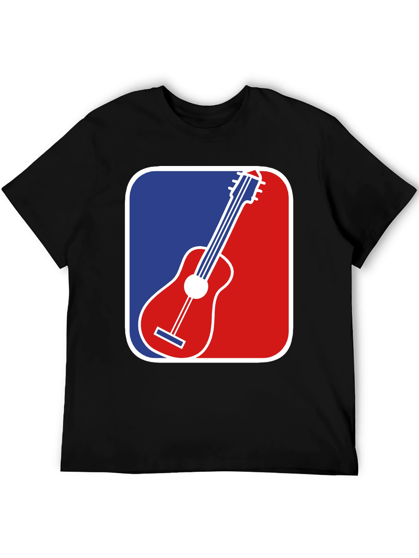 Guitar MLB Logo T-Shirt - Music Lover Apparel