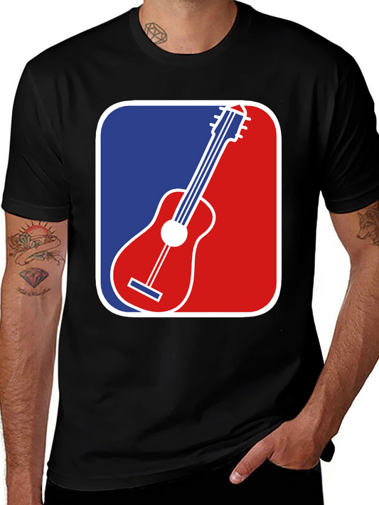Guitar MLB Logo T-Shirt - Music Lover Apparel