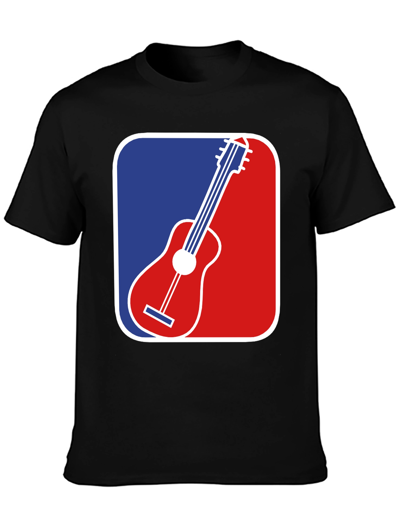 Guitar MLB Logo T-Shirt - Music Lover Apparel