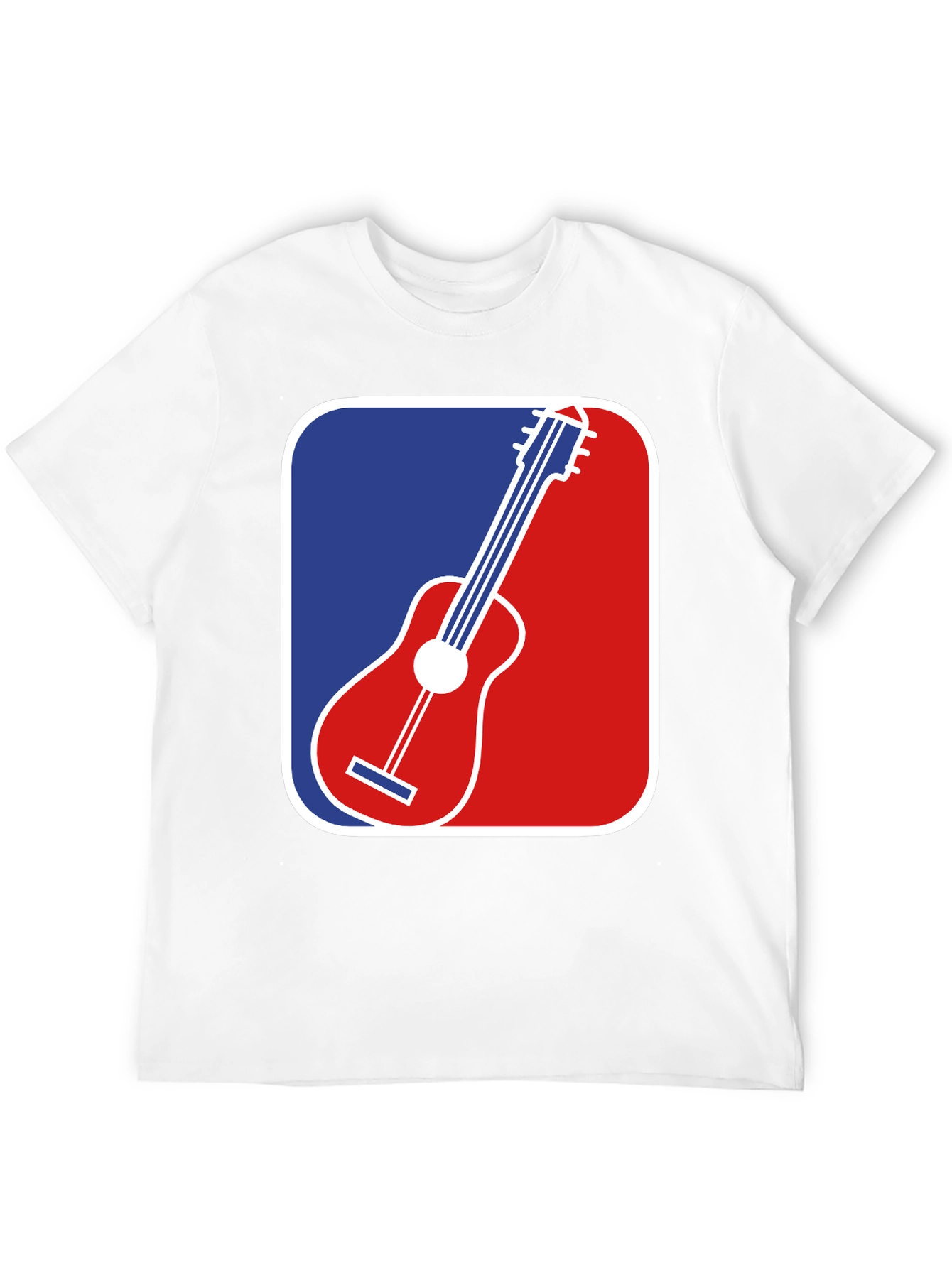 Guitar MLB Logo T-Shirt - Music Lover Apparel