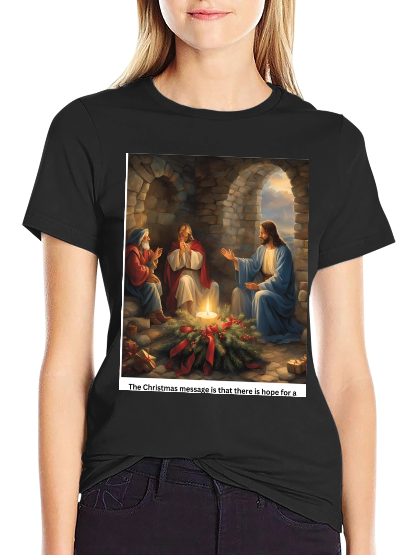 Hopeful Holiday Graphic Tee