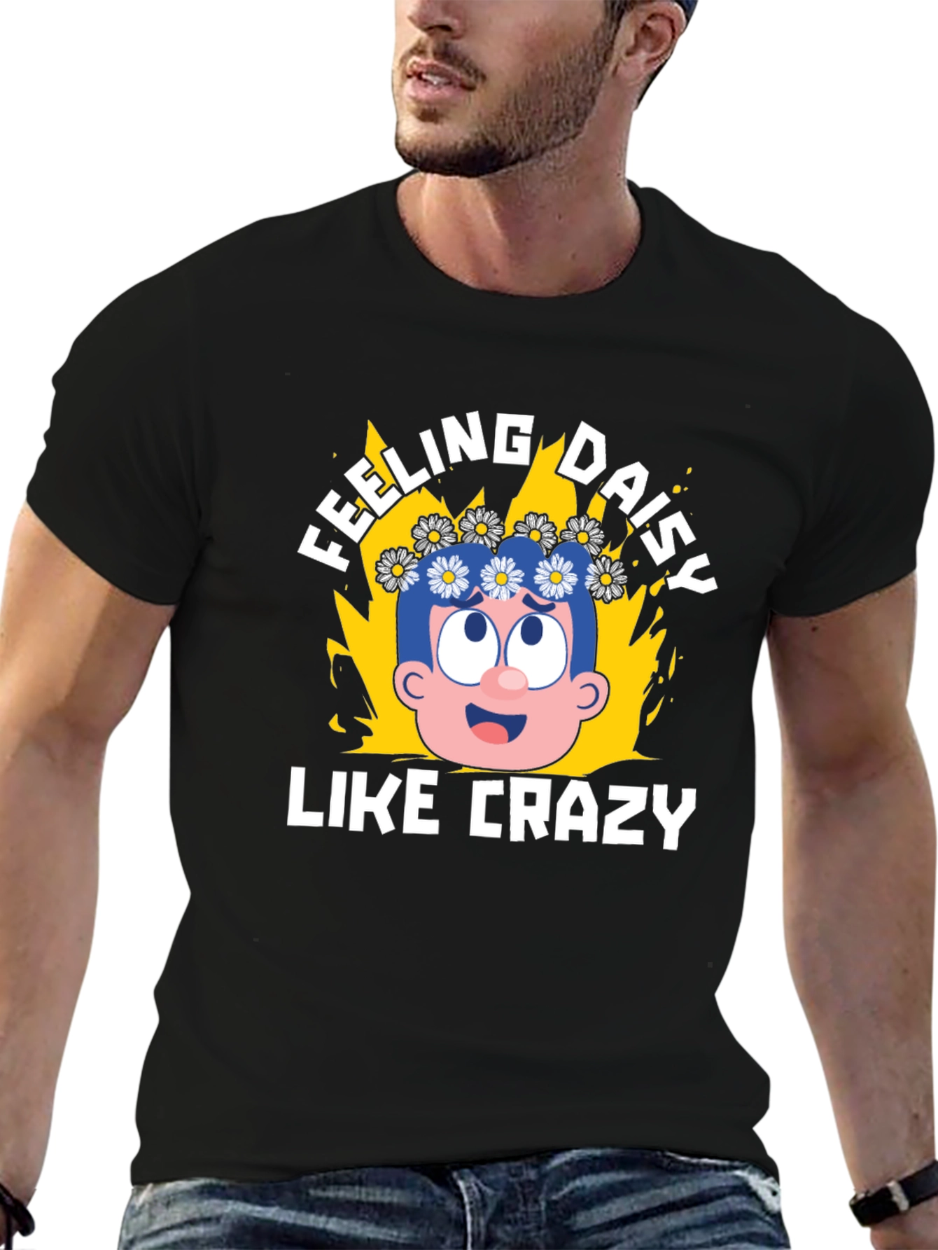 Feeling Daisy Like Crazy Graphic T-Shirt
