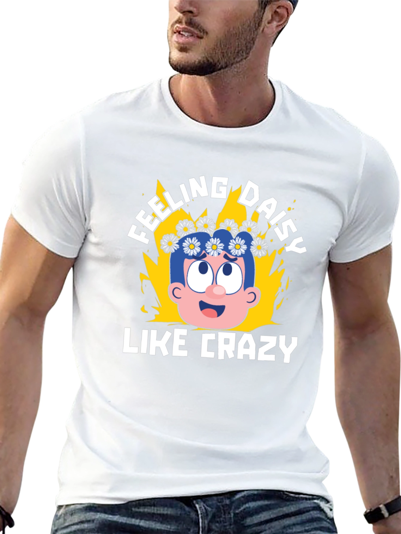 Feeling Daisy Like Crazy Graphic T-Shirt